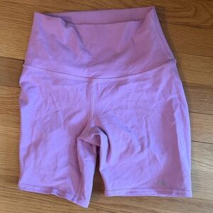 ALO Yoga Women's Lavender Bike Shorts